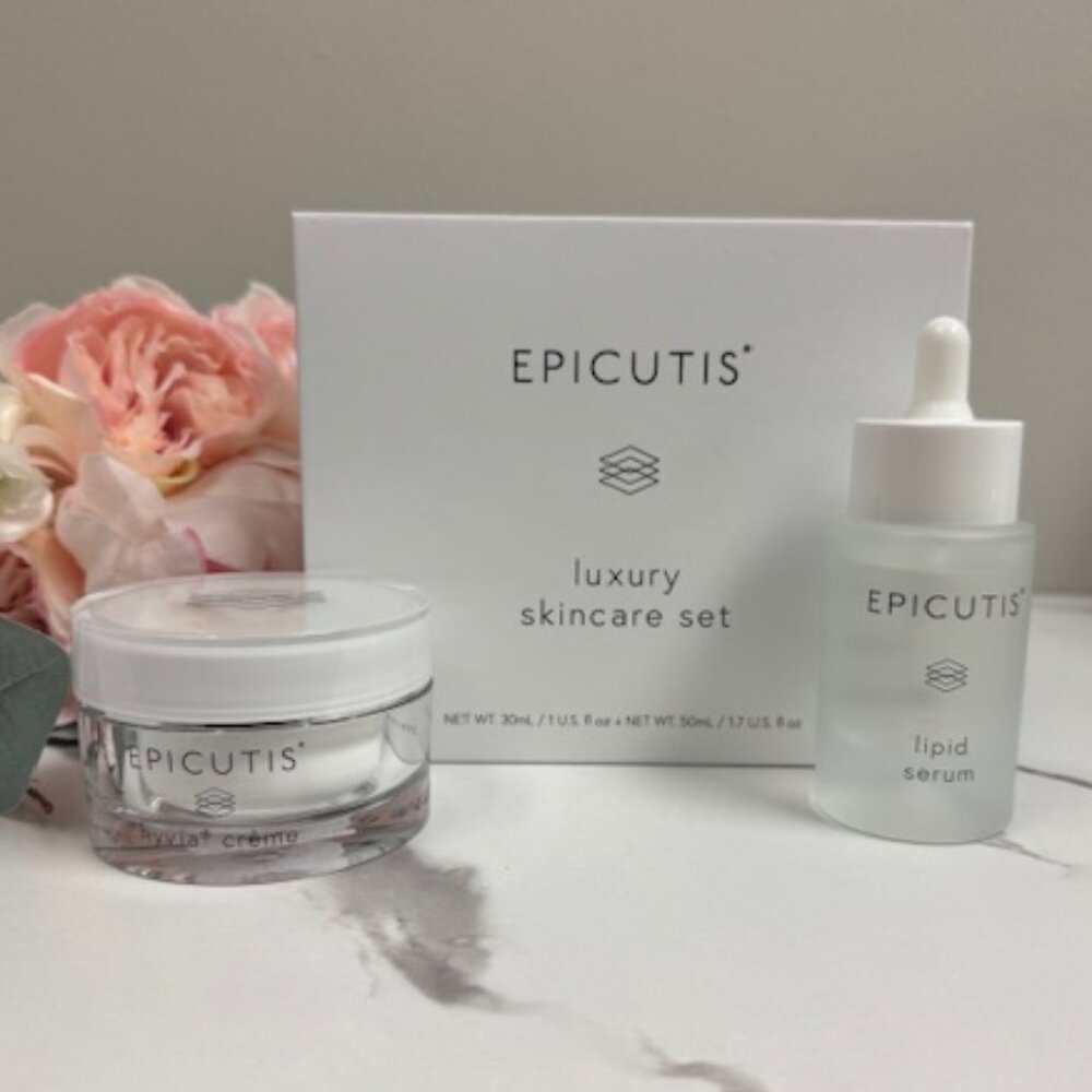 Epicutis Luxury Skincare Set Lipid Serum Hyvia Crème Duo